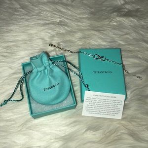 Authentic Tiffany & Co. infinity bracelet